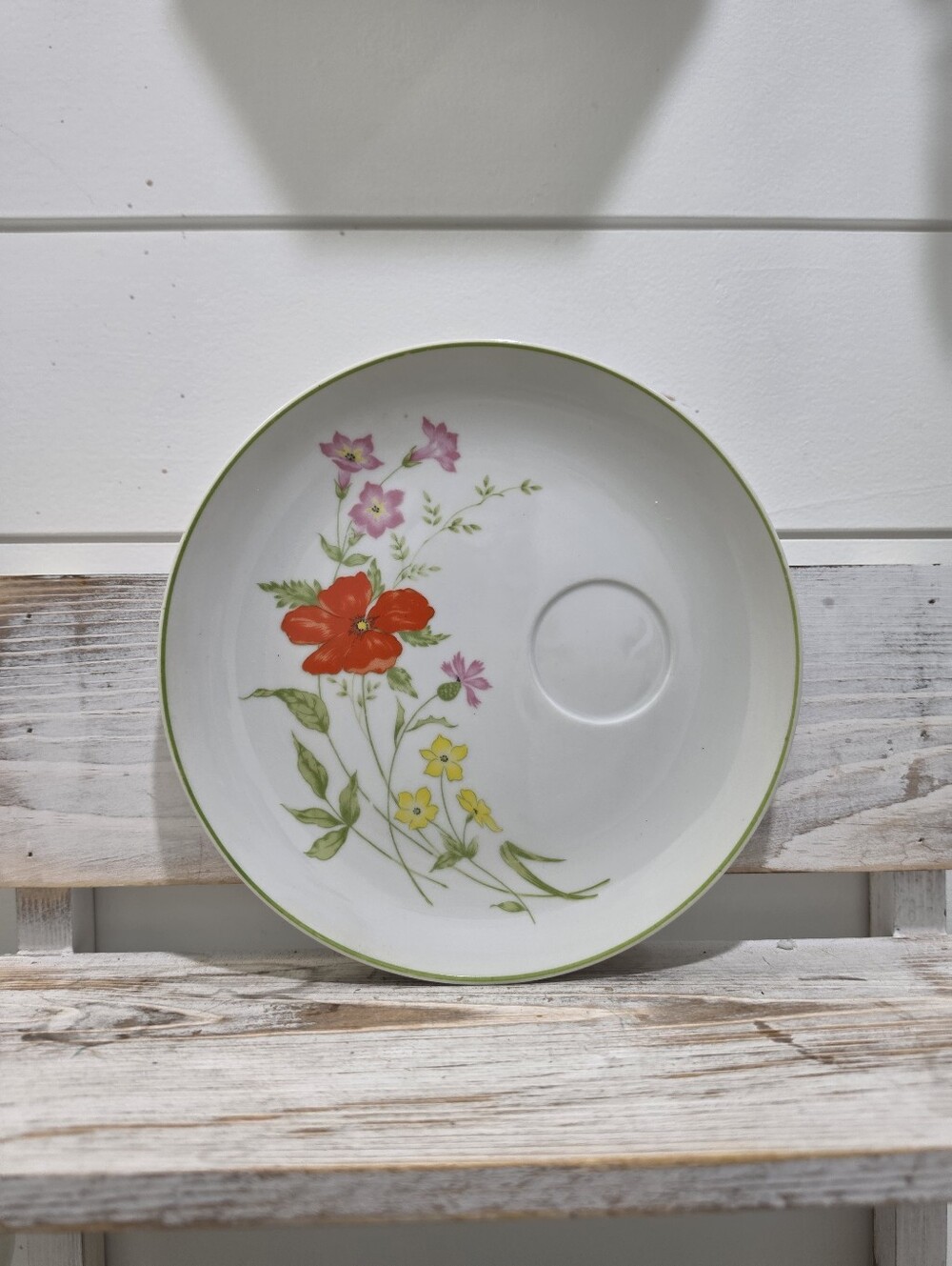 1960s Japanese fine china luncheon/snack set, Tea Set Of 4 - Picture 4 of 8